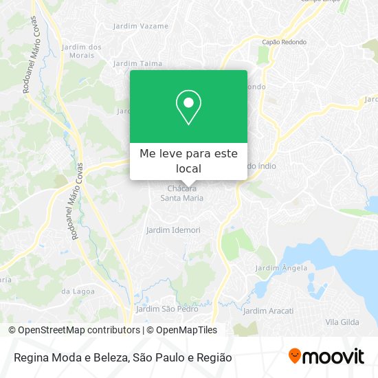 Regina Moda e Beleza mapa