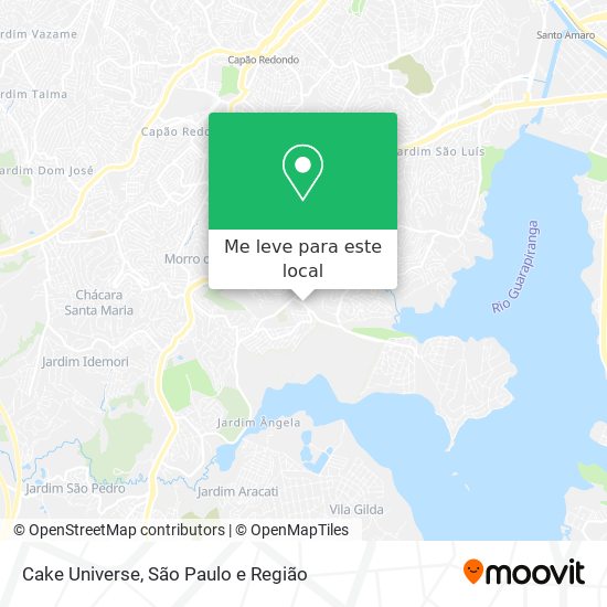 Cake Universe mapa
