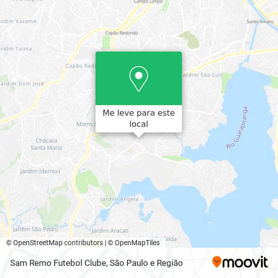 Sam Remo Futebol Clube mapa