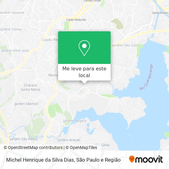 Michel Henrique da Silva Dias mapa