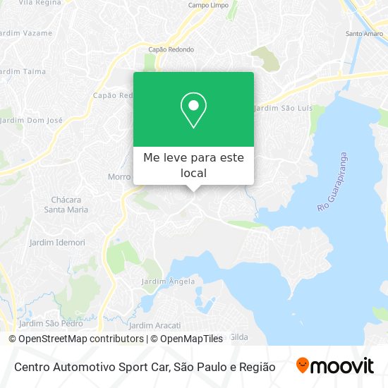 Centro Automotivo Sport Car mapa