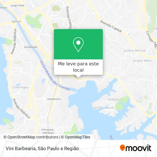 Vini Barbearia mapa