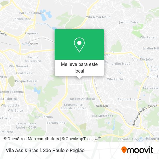 Vila Assis Brasil mapa