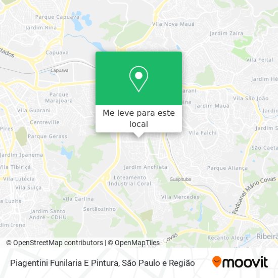 Piagentini Funilaria E Pintura mapa