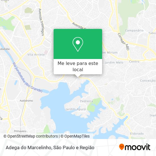 Adega do Marcelinho mapa