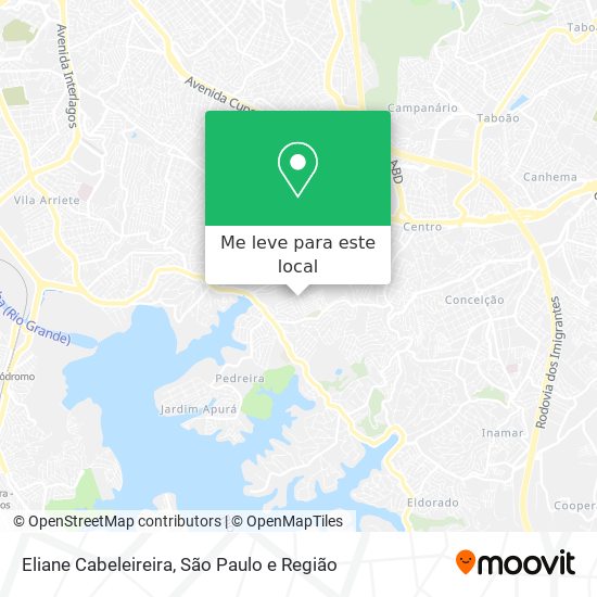 Eliane Cabeleireira mapa