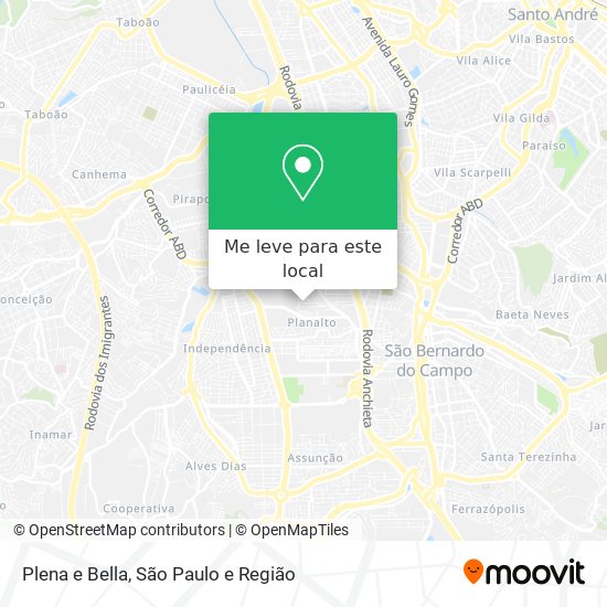 Plena e Bella mapa