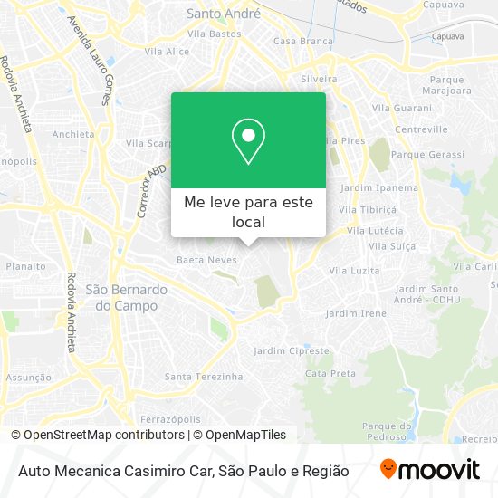Auto Mecanica Casimiro Car mapa