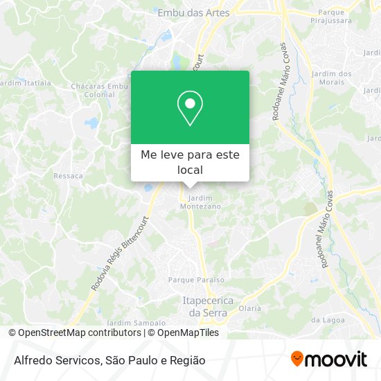 Alfredo Servicos mapa