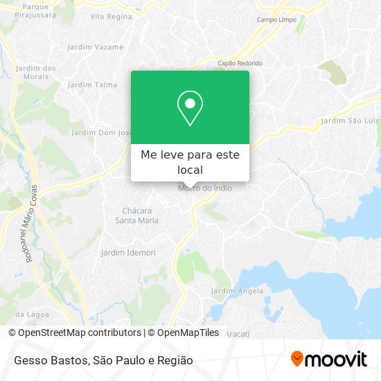 Gesso Bastos mapa