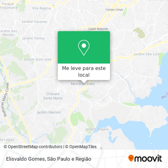 Elisvaldo Gomes mapa