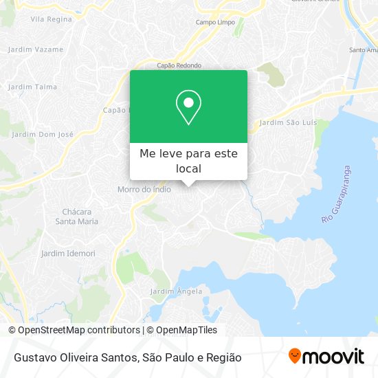 Gustavo Oliveira Santos mapa