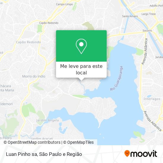 Luan Pinho sa mapa