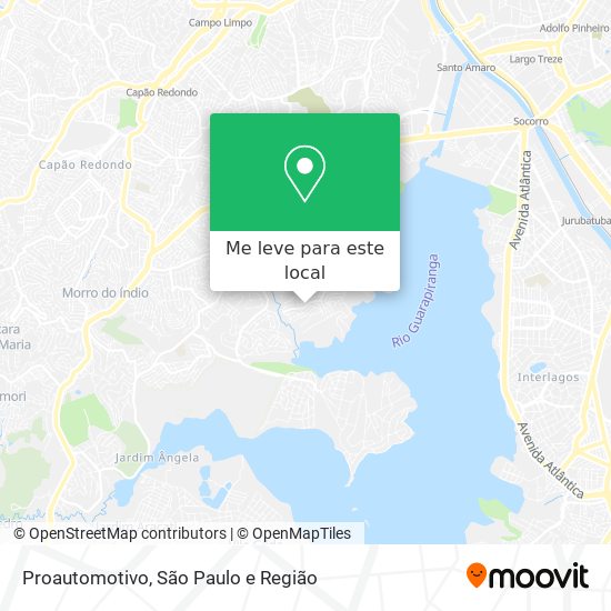 Proautomotivo mapa