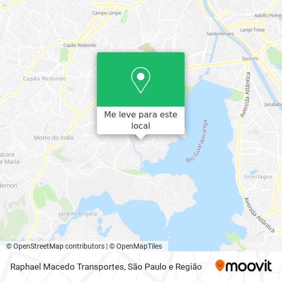 Raphael Macedo Transportes mapa