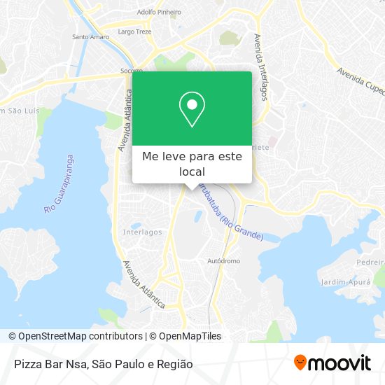 Pizza Bar Nsa mapa