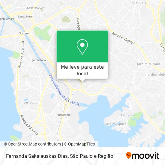 Fernanda Sakalauskas Dias mapa