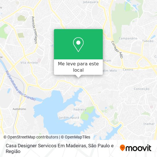 Casa Designer Servicos Em Madeiras mapa