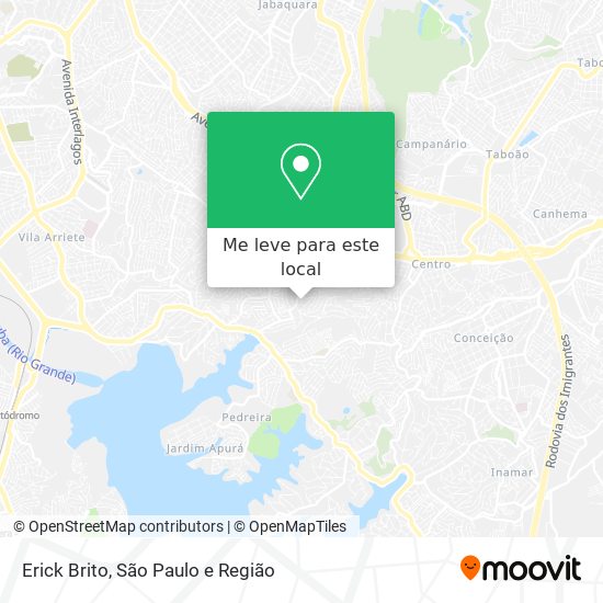Erick Brito mapa