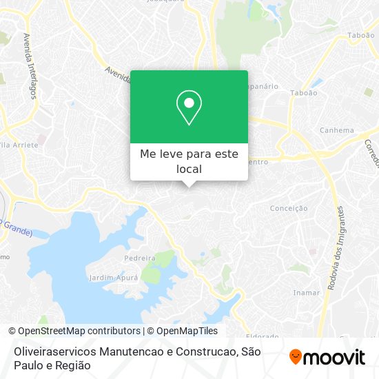 Oliveiraservicos Manutencao e Construcao mapa