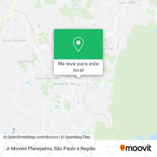 Jr Moveis Planejados mapa