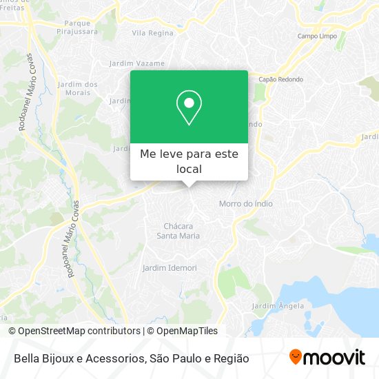 Bella Bijoux e Acessorios mapa
