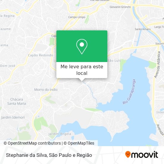 Stephanie da Silva mapa