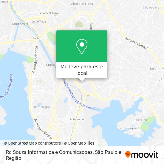 Rc Souza Informatica e Comunicacoes mapa