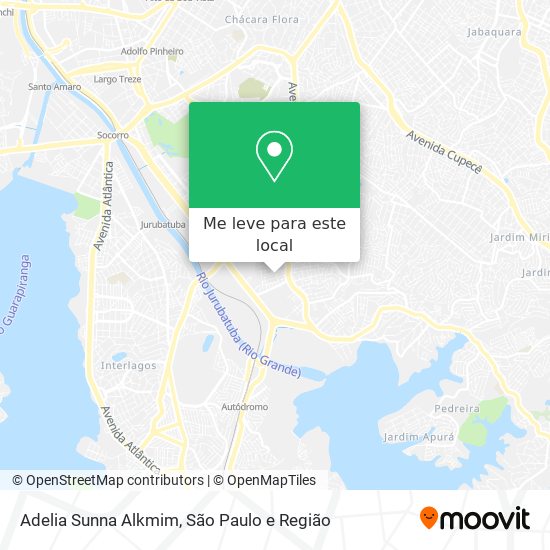 Adelia Sunna Alkmim mapa