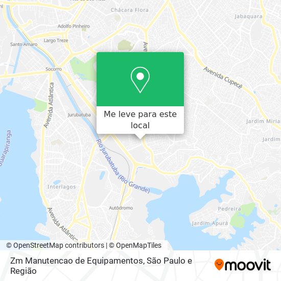 Zm Manutencao de Equipamentos mapa