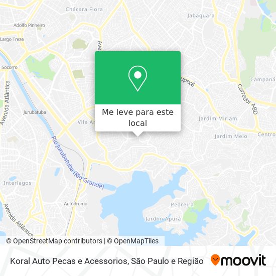 Koral Auto Pecas e Acessorios mapa