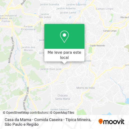 Casa da Mama - Comida Caseira - Típica Mineira mapa