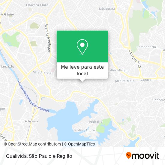 Qualivida mapa