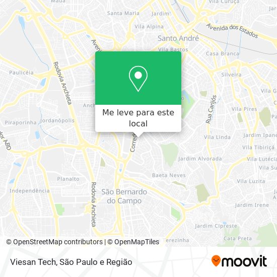 Viesan Tech mapa
