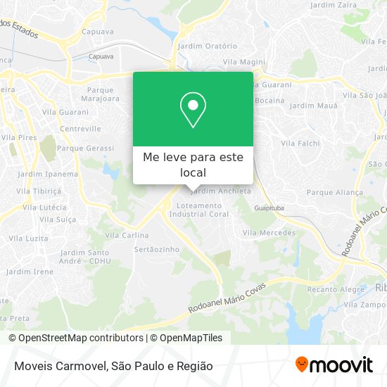 Moveis Carmovel mapa