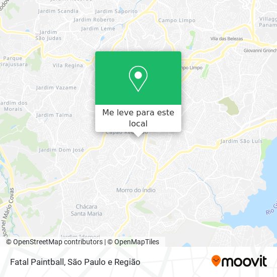 Fatal Paintball mapa