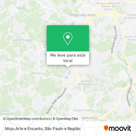 Moju Arte e Encanto mapa