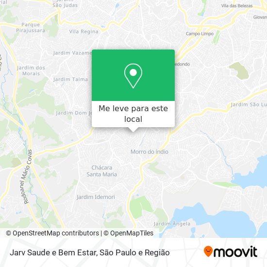 Jarv Saude e Bem Estar mapa