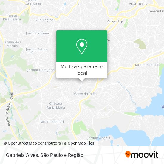 Gabriela Alves mapa