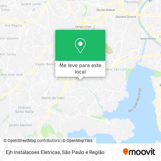 Ejh Instalacoes Eletricas mapa