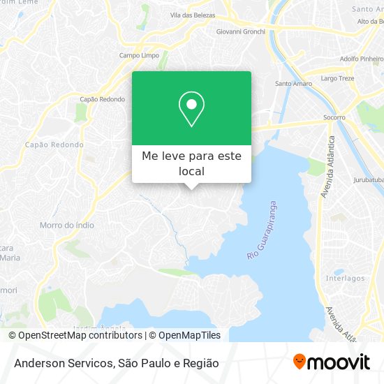 Anderson Servicos mapa