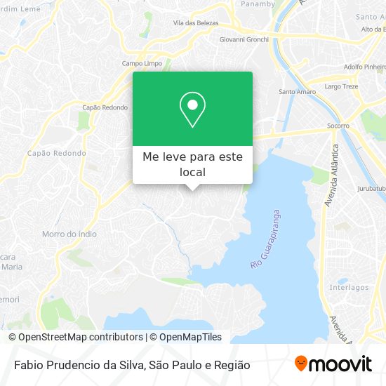 Fabio Prudencio da Silva mapa