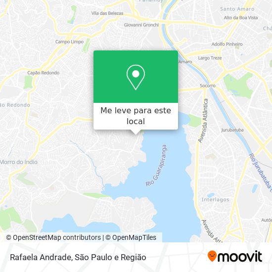 Rafaela Andrade mapa