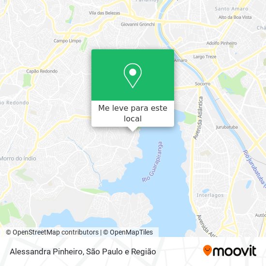 Alessandra Pinheiro mapa