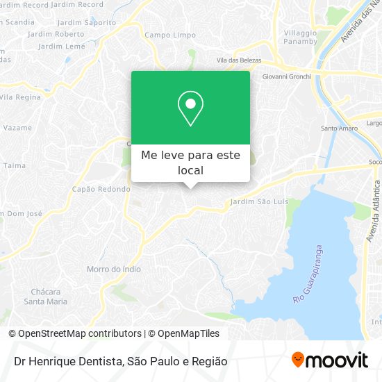 Dr Henrique Dentista mapa