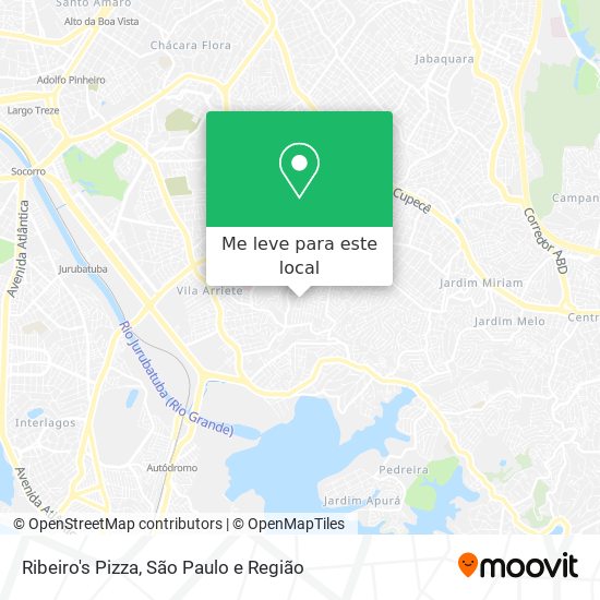 Ribeiro's Pizza mapa