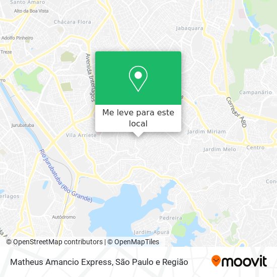 Matheus Amancio Express mapa