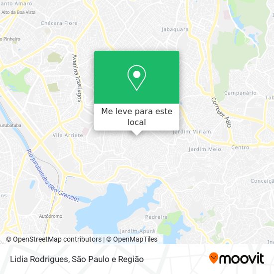 Lidia Rodrigues mapa