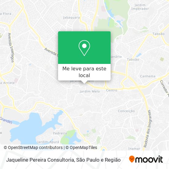 Jaqueline Pereira Consultoria mapa