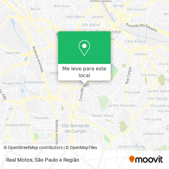 Real Motos mapa